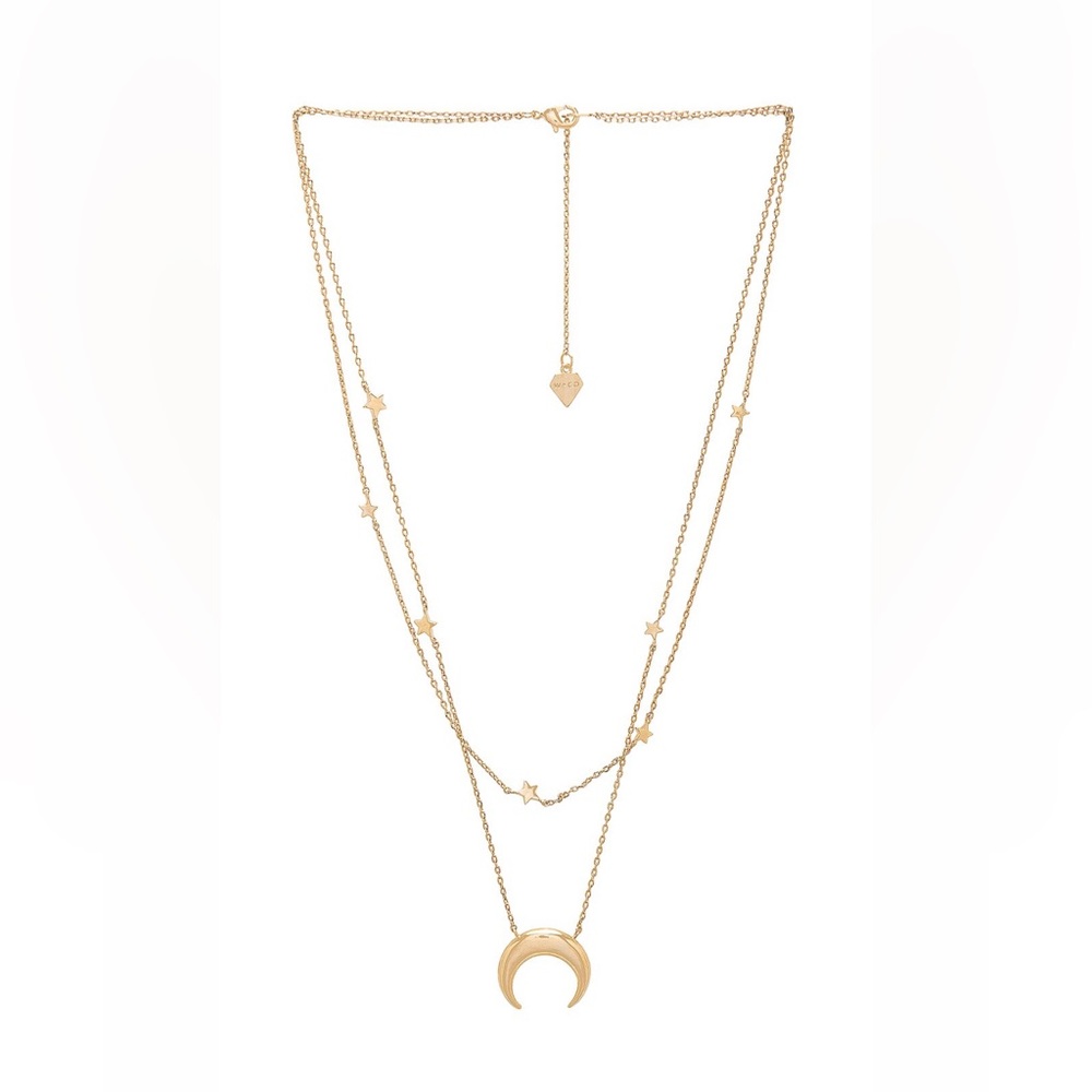 Wanderlust + Co Crescent necklace